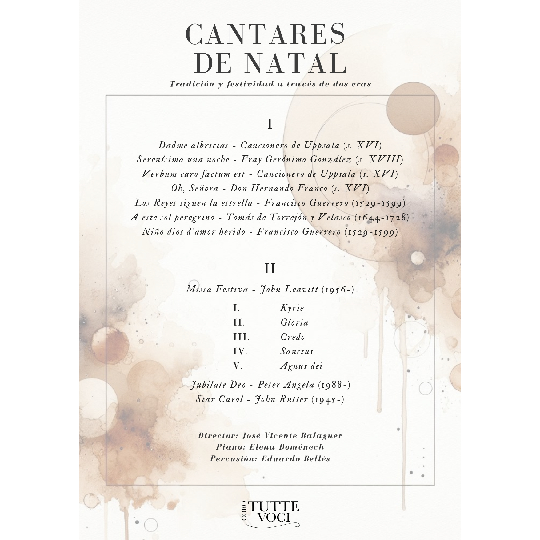 Programa Ave Maria Gratia Plena<br />
